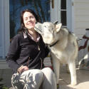 Lisa with client dog Bailey